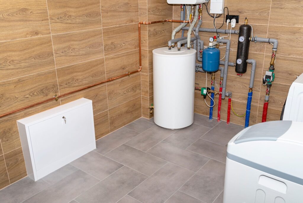 Residential water heater and plumbing system installed in Ruskin